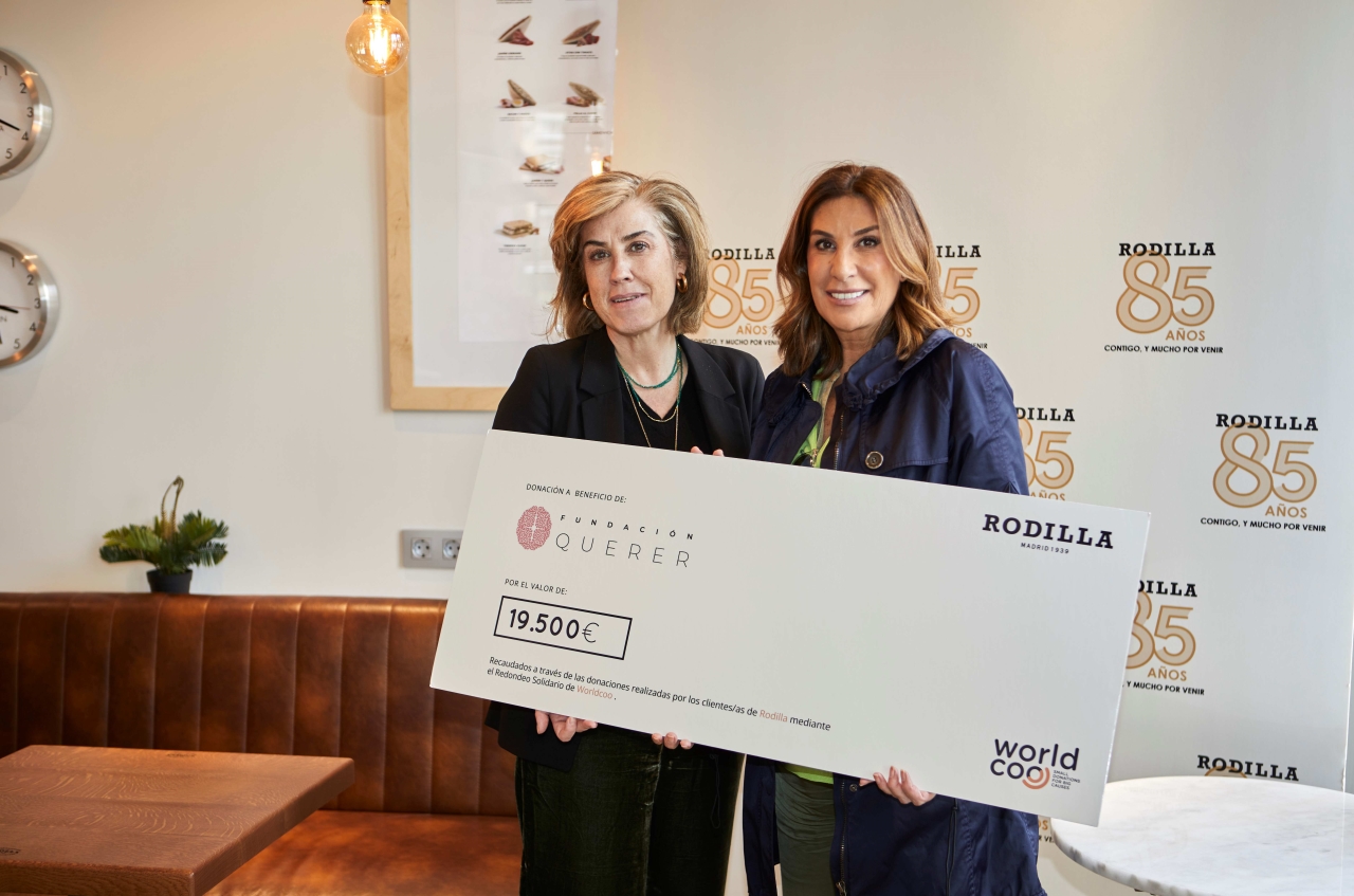 Rodilla recauda cerca de 20.000€ para la Fundación Querer a través del Redondeo Solidario de Worldcoo
