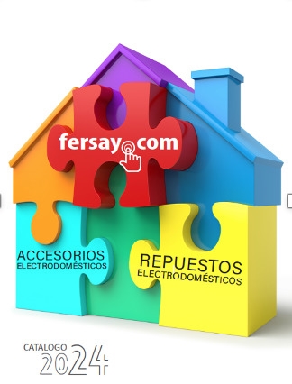 Fersay presenta su nuevo catálogo 2024 de accesorios y repuestos de electrodomésticos de mayor rotación