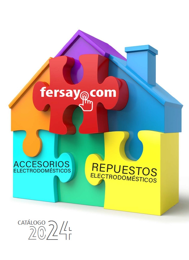 Fersay lanza la versión impresa de su catálogo 2024 de Accesorios y Repuestos de Electrodomésticos de mayor rotación