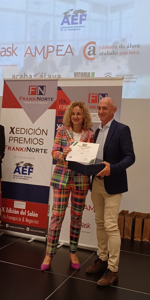 EROSKI recibe el premio  “A la Franquicia con Mejor Trayectoria”