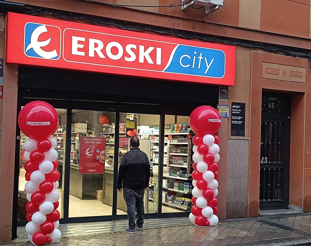 EROSKI INAUGURA UN NUEVO SUPERMERCADO FRANQUICIADO EN MADRID