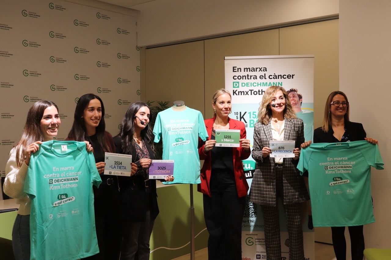 8ª Edición de la Carrera Solidaria  BARCELONA EN MARCHA CONTRA EL CÁNCER DEICHMANN - KMxTOTHOM