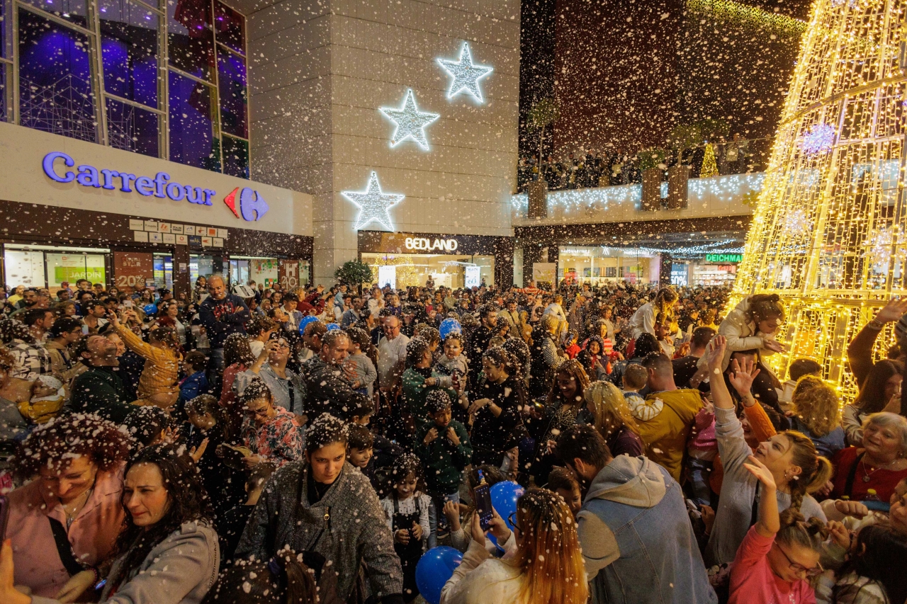 Los centros comerciales de Carmila arrancan la Navidad con luces, diversión y solidaridad