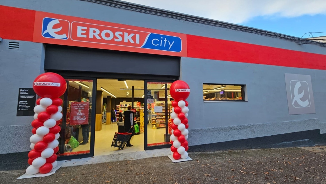 EROSKI INAUGURA UN NUEVO SUPERMERCADO FRANQUICIADO EN ETXARRI ARANATZ