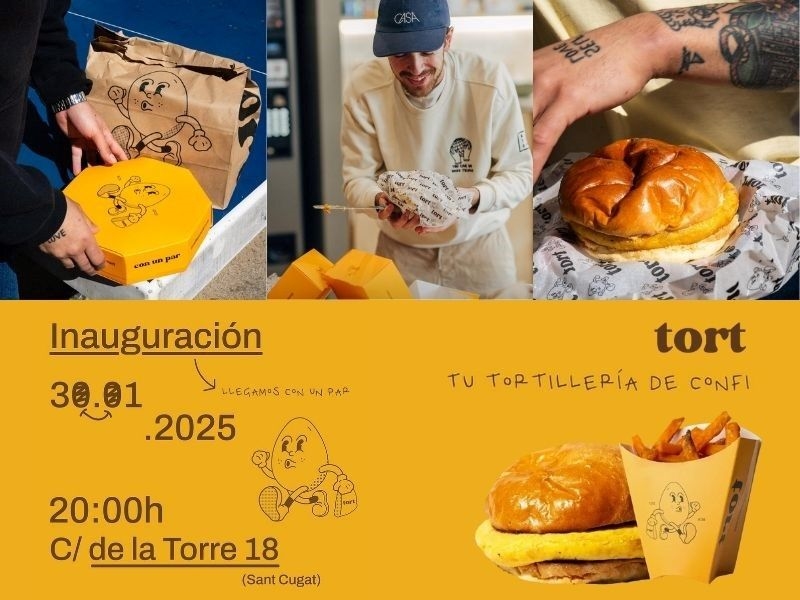 Tort desembarca en Sant Cugat con una apertura explosiva: esta franquicia de tortillas está cambiando el negocio de la hostelería