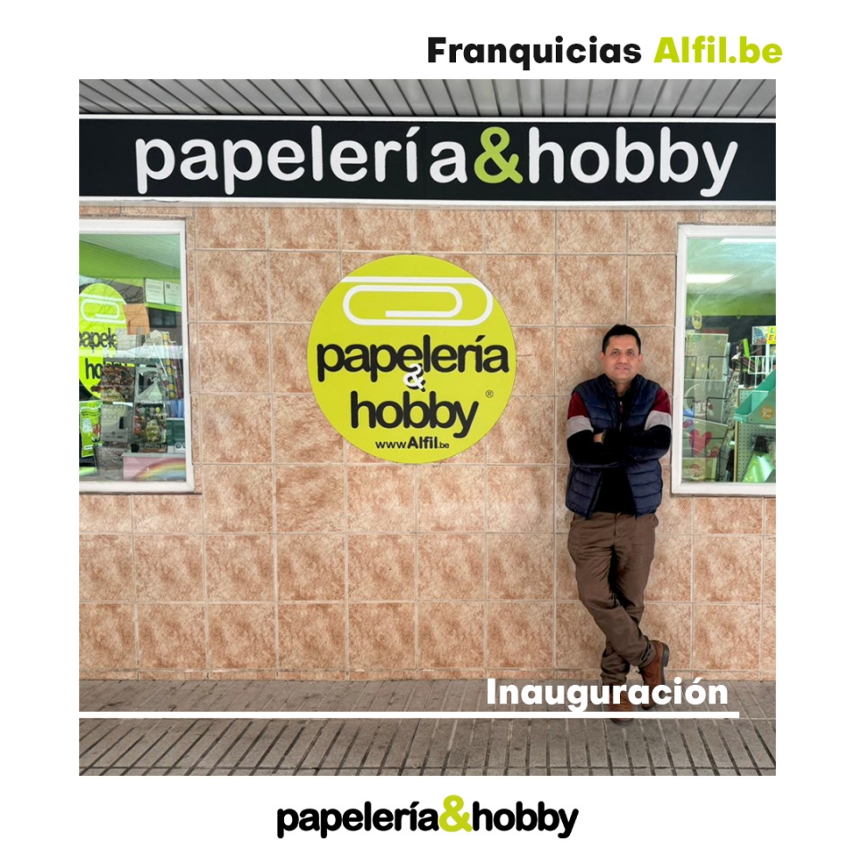 Alfil.be Papelería&Hobby inaugura su nueva tienda en Las Rosas, Madrid, con una exitosa acogida