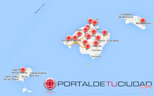 Portaldetuciudad.com se instala en todas las Islas Baleares.