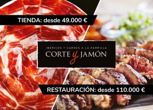 Corte y Jamón muestra con éxito sus dos marcas en Franquishop Madrid